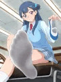 放課後、足の臭いを嗅がせてくれる委員長