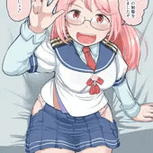 漣さんは大淀さんの制服を借りてエッチするようです 漣さんは大淀さんの制服を借りてエッチするようです