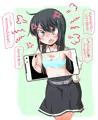 朝潮さんに怒られているのに全然聞いてないやつ