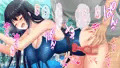 スク水を着た彼女を後ろから♡