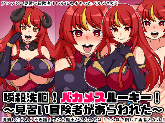 瞬殺洗脳!バカメスルーキー!~見習い冒険者があらわれた~