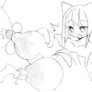 爆乳鷲掴み爆飲みされるみるくちゃん
