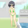 【調教部屋】36話 「極小水着」 一般公開開始!【全裸差分付】