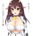 お乳がでちゃう乳牛ちゃん