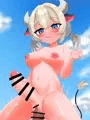 ふたなりロリおっぱい牛娘