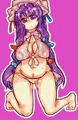 触手水着むっちりパチュリーさん