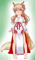 近所の神社の狐の娘