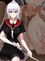 ポニテな戦う女の子