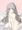 銀髪ロングの女の子
