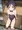 バニーガールが気に入っちゃって家でも着てる女の子の絵です。