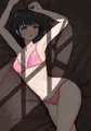 下着の女の子と差分