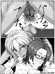 ふたなりアナルレズセ
