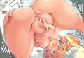 中出しされたあとトイレでおしっこしたら軽くイッて屁がでたラクガキ
