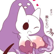 乳を飲まれまくる猫ガール