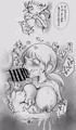 コブタちゃんに授乳しながらフェラ