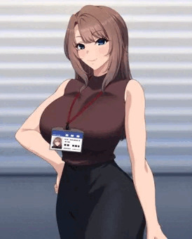 デカパイな同僚ちゃん
