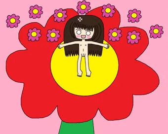 フラワー小人を嬉しく