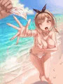 ライザちゃんと砂浜で追いかけっこしたい