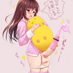 ふたなりケツマン娘