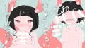 小さいお口でがんばる♡