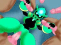 【販売告知】CG集・メスガキロボわからせ教育