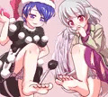 ドレサグに足で踏んでもらう