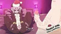 Panda girl white christmas