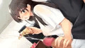 ピザ片手にシコシコ♡(差分あり)