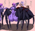 人喰い蜘蛛姉さんと後輩サキュバス&インキュバス