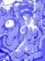 淫獣聖戦 天津亜衣ラフ 淫魔大王 GIF