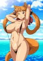 きつね娘さん