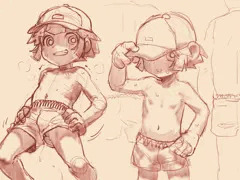 バターカップ男水着チャレンジ