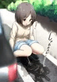 【毎週おしっ娘25】夏の駐車場にて