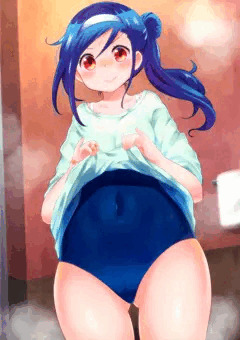 たくし上げ文乃ちゃん