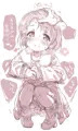 佐々木千枝ちゃんです。
「いきますか？」