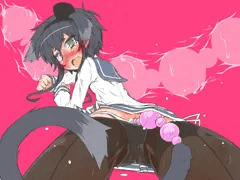 しっぽ生やされちゃう時津風