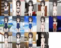 牡丹桜 画像の元 -地味系三編眼鏡女子看板尿娘編-