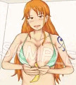 ナミさんバナナ挟み