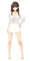 夏美ちゃんの立ち絵差分!!