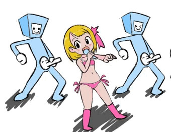 リズム天国ミラクルスターズのアイドルの子
