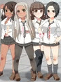 【宣伝】新作同人CG集「おちんぽ大好き同級生4人組!」