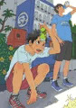 あちー