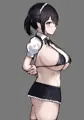 【R-15】巨乳ビキニメイド