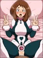 ♥が二つの娘は