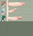 ハチナイキャラでふたなりTNTN比べ