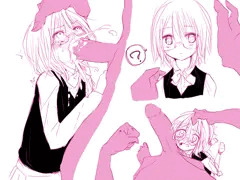 おとなしそうな下級生の眼鏡はっけーん