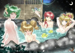 露天風呂でゆったりのんびりしていたら覗かれていた件