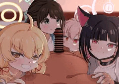 シュガーラッシュ　W乳首舐め&玉舐めフェラ