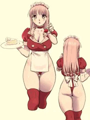 ハイレグウエイトレスニカ姉。