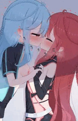 ここなつポメグラネイト衣装ちゅっちゅ♡